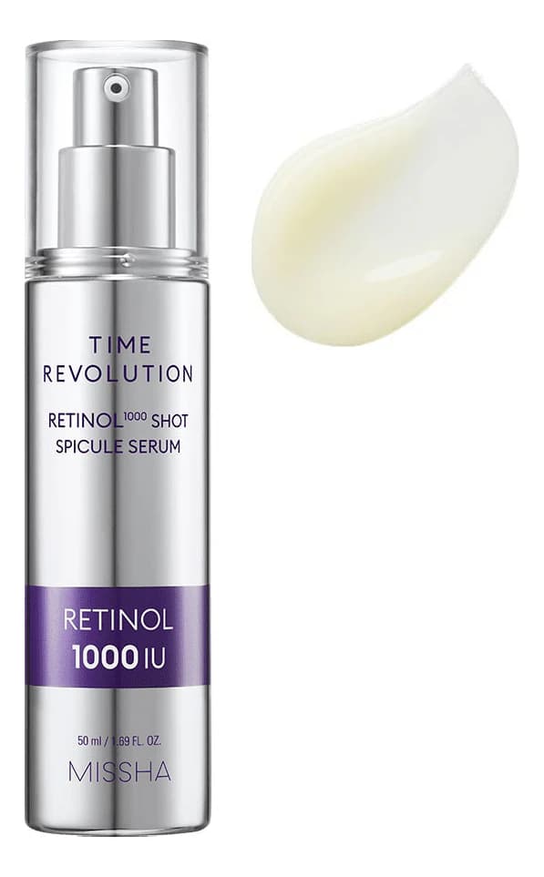 Missha Антивозрастная сыворотка для лица Time Revolution Retinol 1000 Shot Spicule Serum