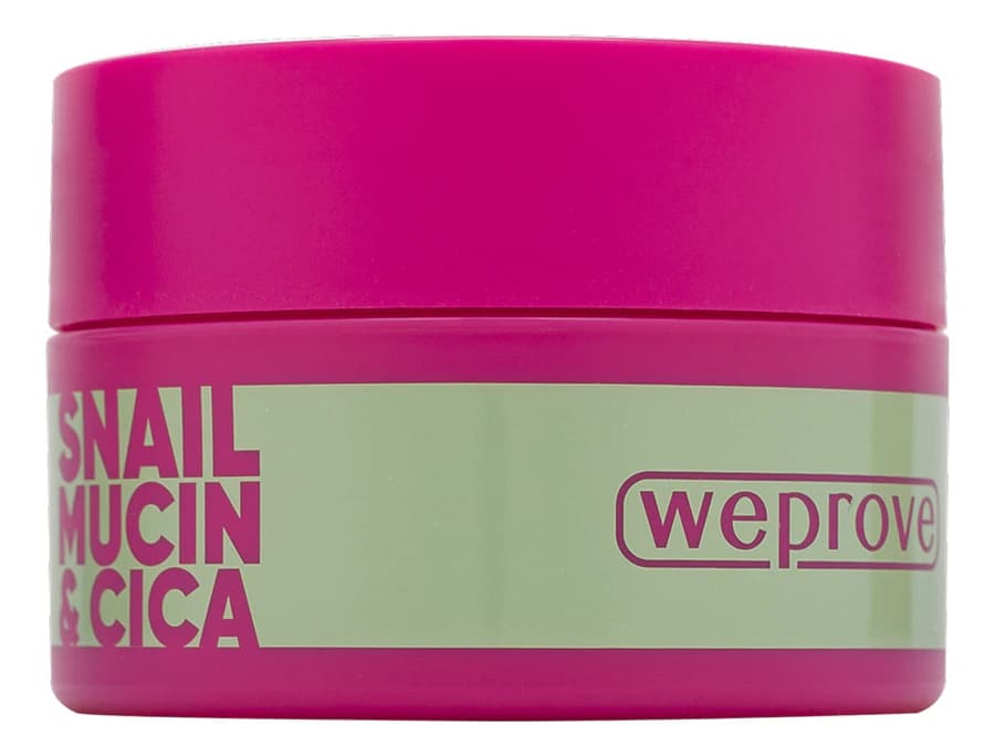 Weprove Крем для лица с муцином улитки и экстрактом центеллы азиатской Snail Mucin & Cica Regeneration Face Cream