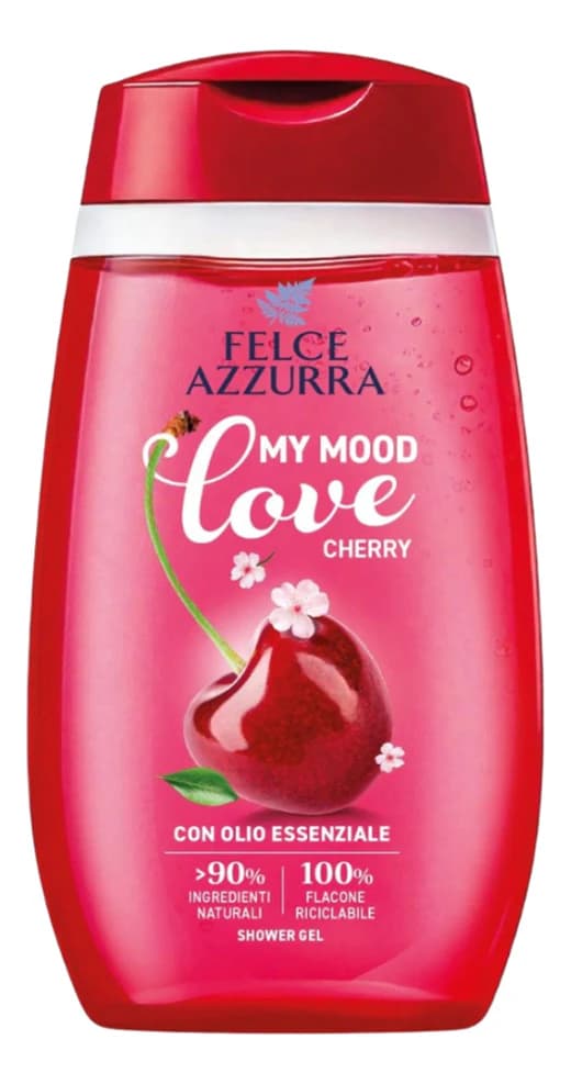 Felce Azzurra Гель для душа с ароматом вишни My Mood Love Cherry Shower Gel