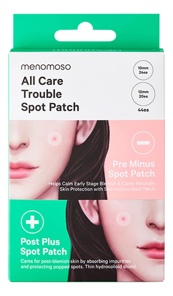 MENOMOSO Точечные патчи против воспалений All Care Trouble Spot Patch