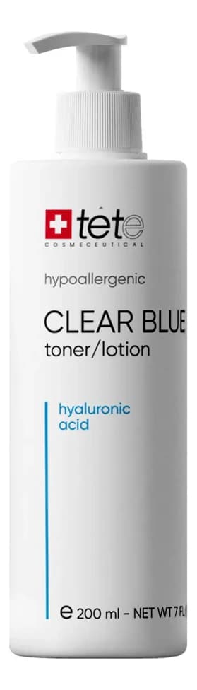 TETe Cosmeceutical Тонер-лосьон для лица Clear Blue Toner/Lotion Hyaluronic Acid