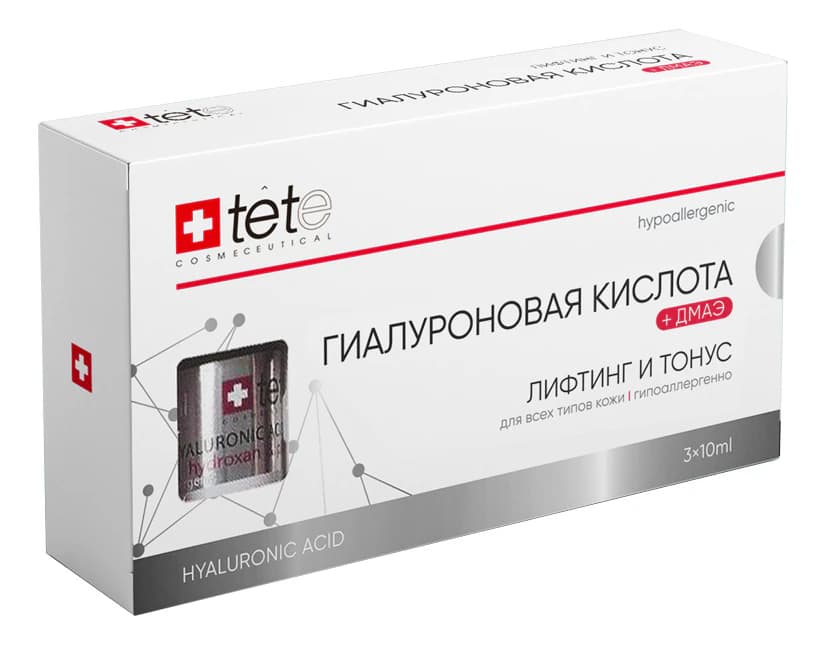 TETe Cosmeceutical Гиалуроновая кислота + DMAE Hyaluronic Acid DMAE 3*
