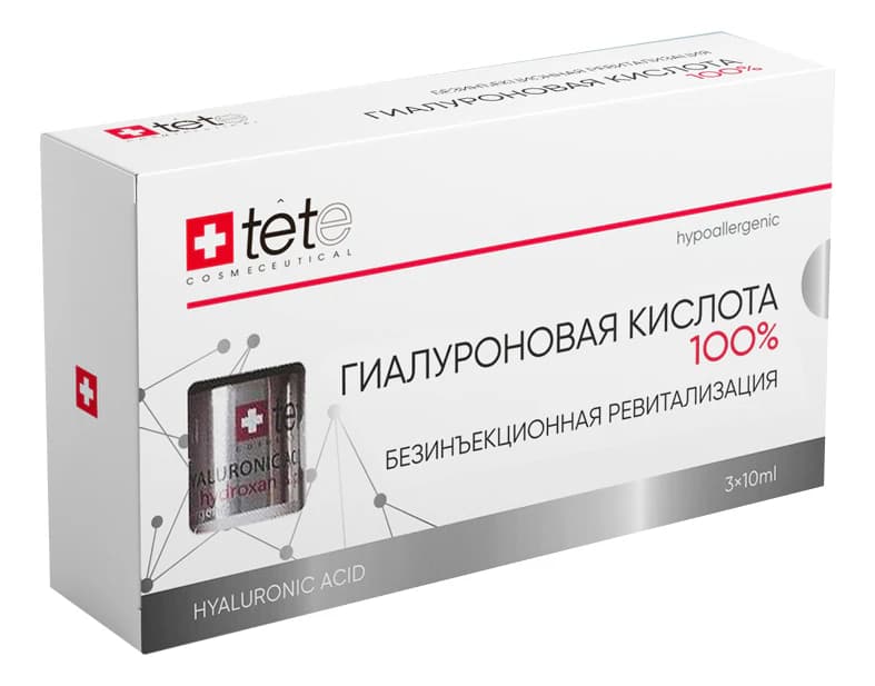 TETe Cosmeceutical Гиалуроновая кислота Hyaluronic Acid 100% 3*