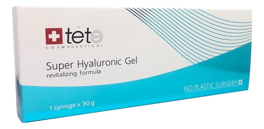 TETe Cosmeceutical Гель для кожи вокруг глаз лица и шеи Super Hyaluronic Gel Revitalizing Formula
