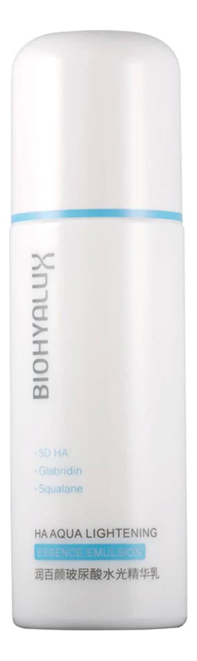 Biohyalux Увлажняющая эмульсия для сияния и выравнивания тона кожи лица HA Aqua Lightening Essence Emulsion