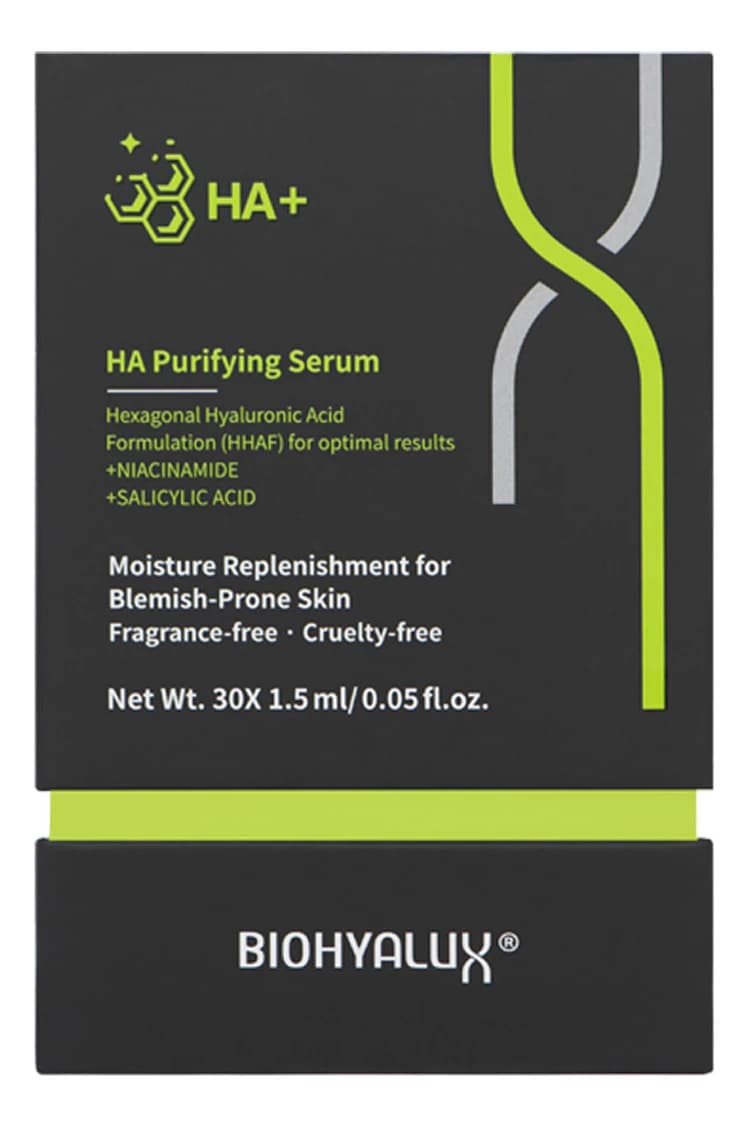 Biohyalux Матирующая сыворотка для проблемной кожи лица HA+ Purifying Serum 30*