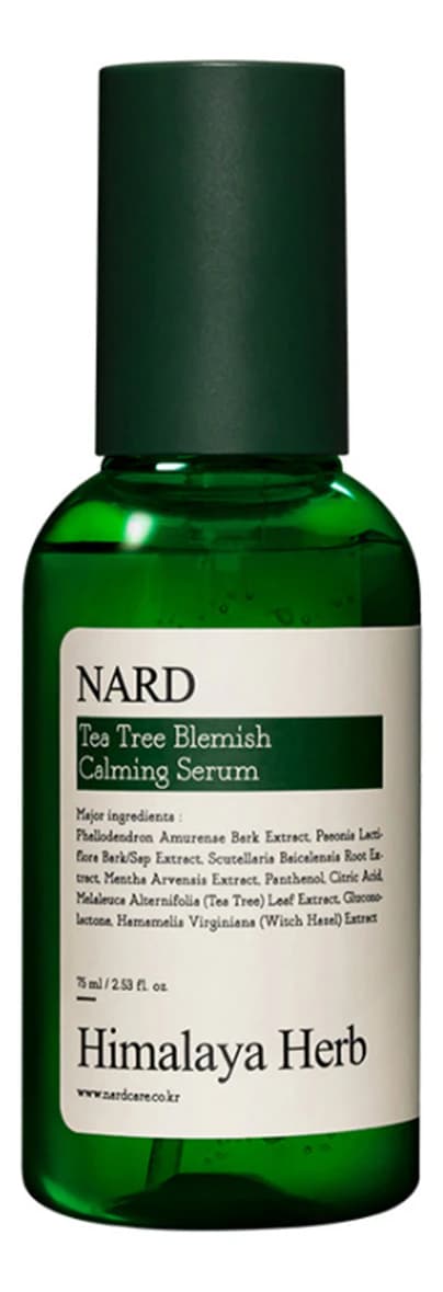 NARD Успокаивающая сыворотка для лица с экстрактом чайного дерева Tea Tree Blemish Calming Serum