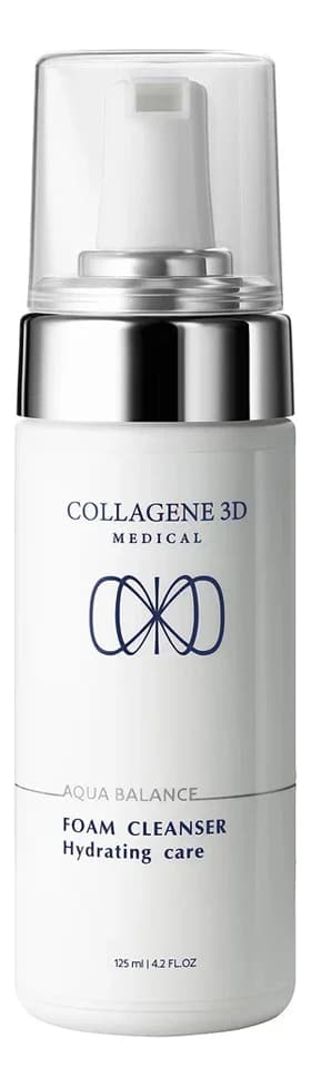 COLLAGENE 3D Medical Пенка для умывания Aqua Balance Foam Cleanser Hydrating Care