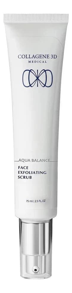 COLLAGENE 3D Medical Скраб-эксфолиант для лица Aqua Balance Face Exfoliating Scrub