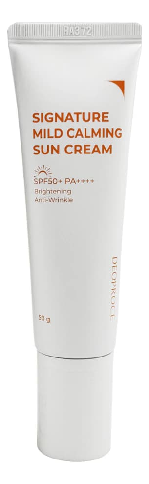 Deoproce Крем для лица солнцезащитный Signature Mild Calming Sun Cream SPF50+ PA++++