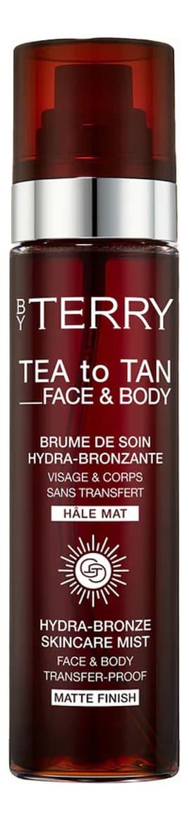 By Terry Увлажняющий мист для лица и тела Tea To Tan Face & Body Hydra-Bronze Skincare Mist