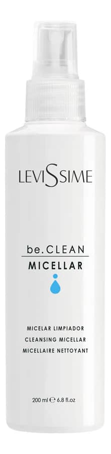 Levissime Мицеллярная вода для снятия макияжа Be Clean Micellar