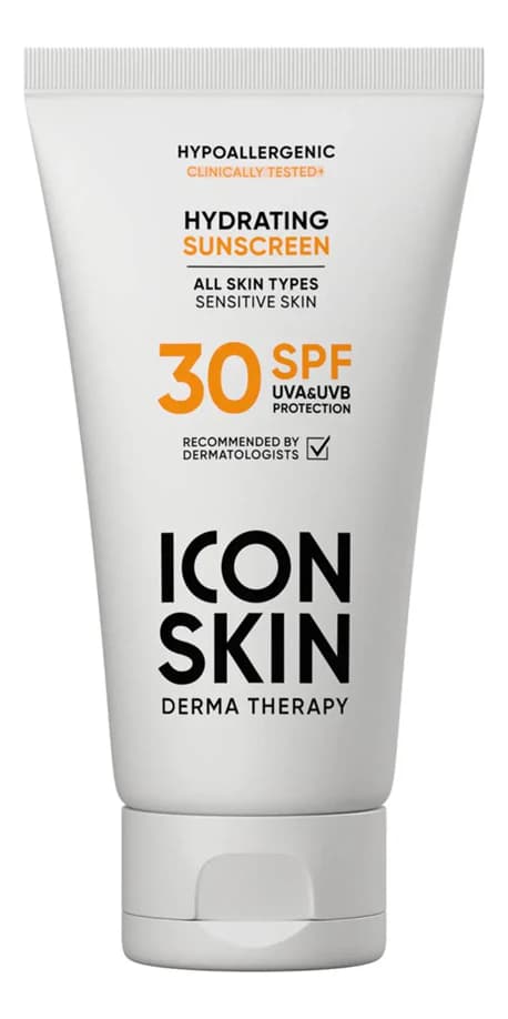 ICON SKIN Солнцезащитный крем для лица Derma Therapy Hydrating Sunscreen SPF30