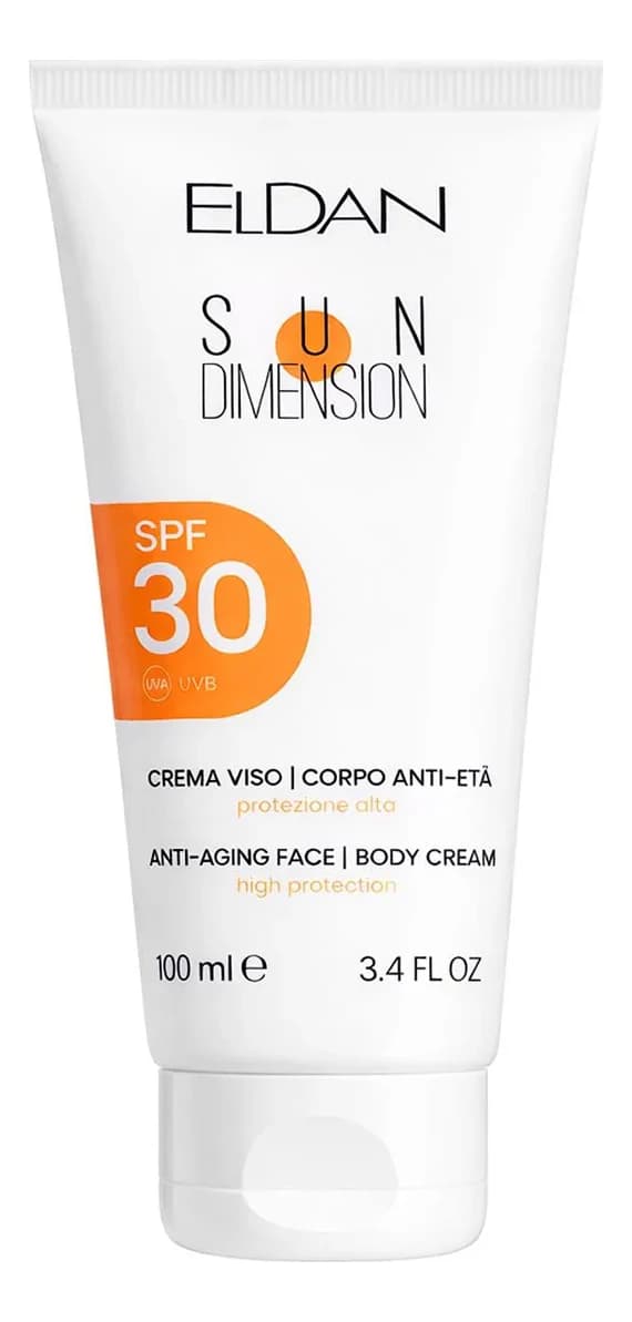 ELDAN Cosmetics Солнцезащитный крем для лица и тела Anti-Aging Face Body Cream SPF 30