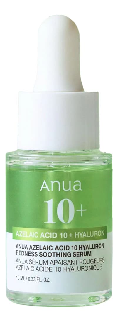 Anua Сыворотка для лица с азелаиновой кислотой Azelaic Acid 10 Hyaluron Redness Soothing Serum Сыворотка