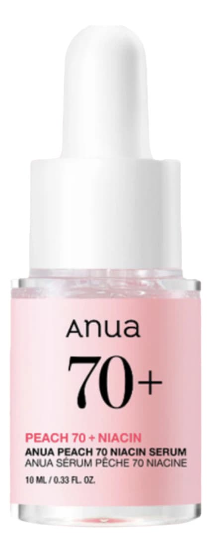 Anua Сыворотка с экстрактом персика для гладкой и сияющей кожи лица Peach 70 Niacin Serum Сыворотка