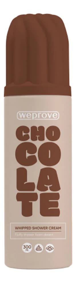 Weprove Пена для душа Chocolate Whipped Shower Cream