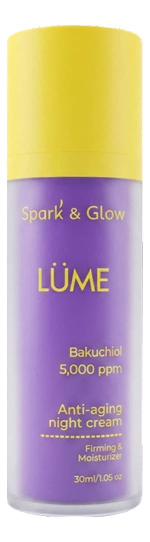 Spark & Glow Ночной крем для лица Anti-Aging Night Cream With Bakuchiol