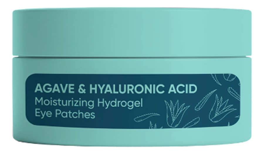 Weprove Гидрогелевые патчи для кожи вокруг глаз Agave & Hyaluronic Acid Moisturizing Hydrogel Eye Patches