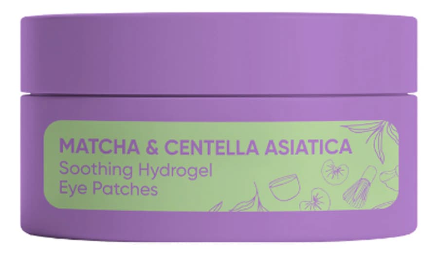 Weprove Успокаивающие гидрогелевые патчи для кожи вокруг глаз Matcha & Centella Asiatica Soothing Hydrogel Eye Patches