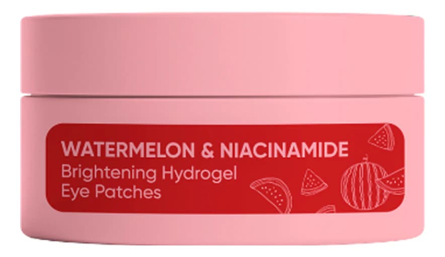 Weprove Гидрогелевые патчи для кожи вокруг глаз Watermelon & Niacinamide Brightening Hydrogel Eye Patches