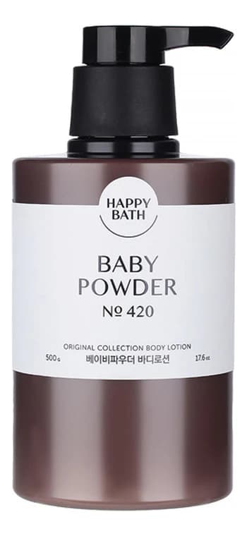 HAPPY BATH Восстанавливающей лосьон для тела Baby Powder No 420 Original Collection Body Lotion