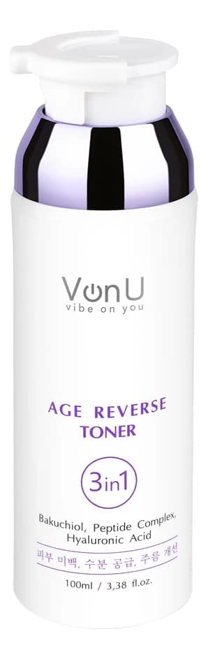 Von-U Антивозрастной тонер для лица Age Reverse Toner