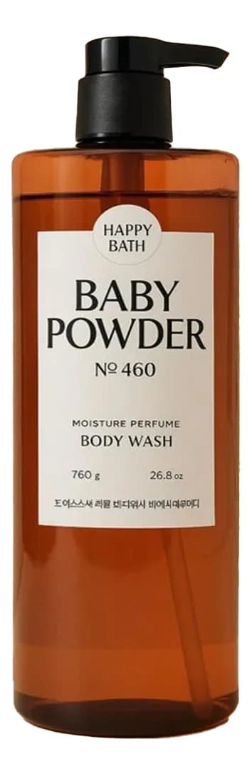 HAPPY BATH Гель для душа Moisture Perfume Body Wash Baby Powder No 460