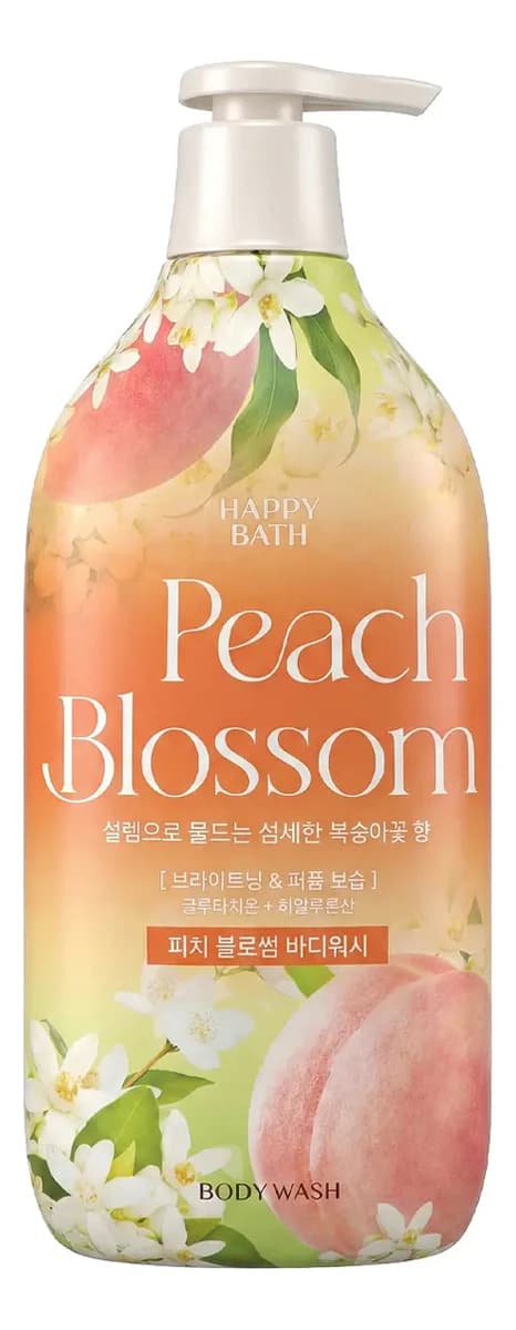 HAPPY BATH Гель для душа Peach Blossom Body Wash