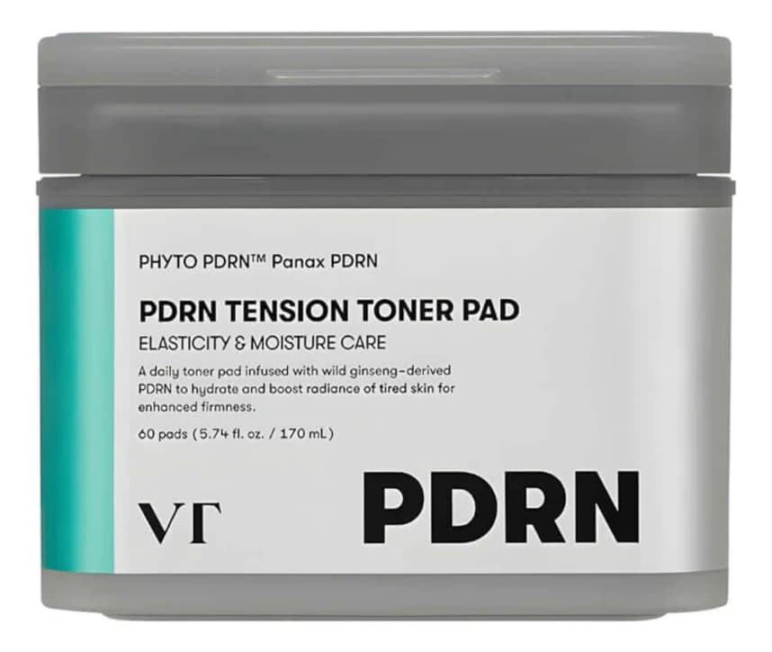 VT Cosmetics Тонер-пэды для лица PDRN Tension Toner Pad