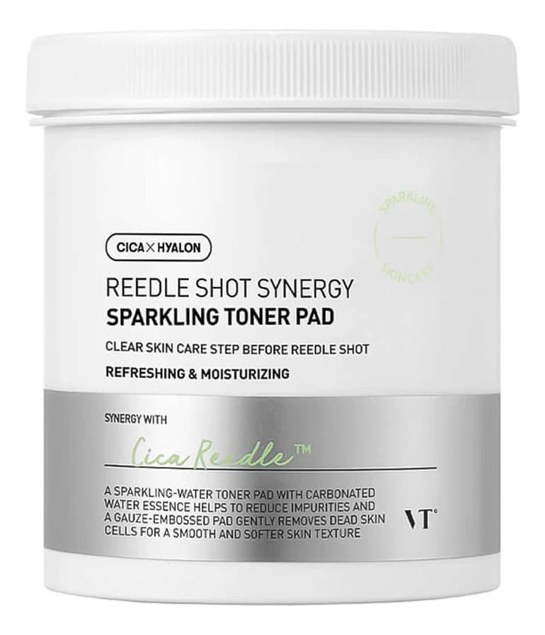 VT Cosmetics Тонер-пэды для лица Reedle Shot Synergy Sparkling Toner Pad