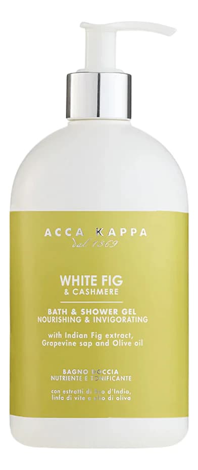 Acca Kappa Гель для душа White Fig & Cashmere Bath & Shower Gel