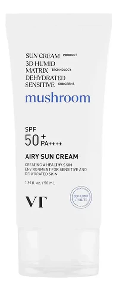 VT Cosmetics Солнцезащитный крем для лица Airy Sun Cream SPF50+ PA++++