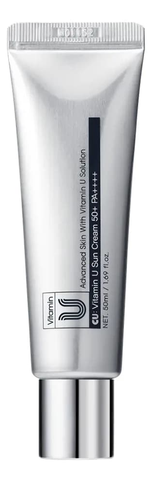CUSKIN Солнцезащитный крем для лица CU: Vitamin U Sun Cream SPF50+ PA++++