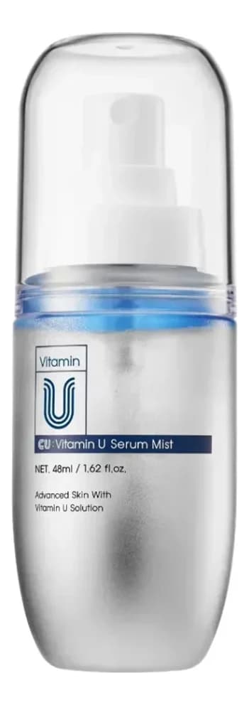 CUSKIN Двухфазная сыворотка-мист для лица CU: Vitamin U Serum Mist