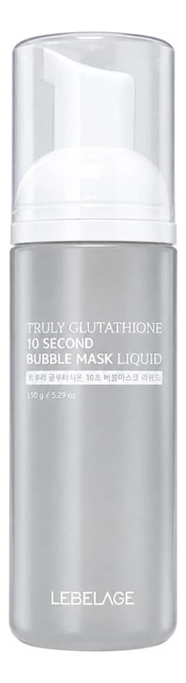 Lebelage Тонер для лица с глутатионом Truly Glutathione 10 Second Bubble Mask Liquid