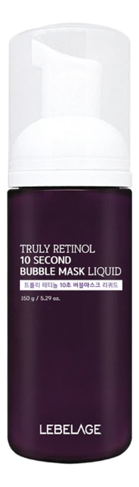 Lebelage Тонер для лица с ретинолом Truly Retinol 10 Second Bubble Mask Liquid