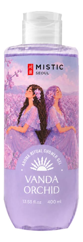 MISTIC Гель для душа с экстрактами центеллы и зеленого чая Vanda Orchid Shower Gel Гель (лимитированная версия