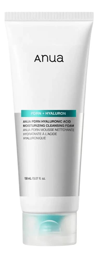 Anua Пенка для умывания PDRN Hyaluronic Acid Moisturizing Cleansing Foam