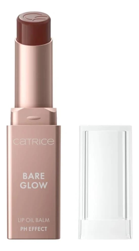 Catrice Cosmetics Бальзам для губ меняющий оттенок Bare Glow Lip Oil Balm 020 warm mahogany