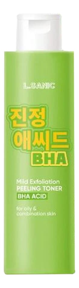 L.Sanic Пилинг-тонер для лица Mild Exfoliation Peeling Toner BHA Acid