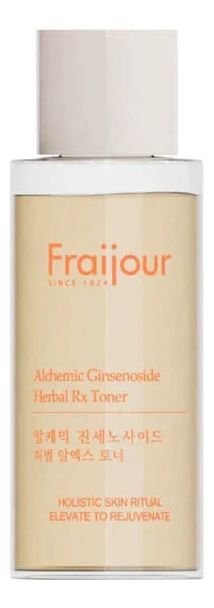 Fraijour Тонер для лица с экстрактом красного женьшеня Alchemic Ginsenoside Herbal Rx Toner Тонер