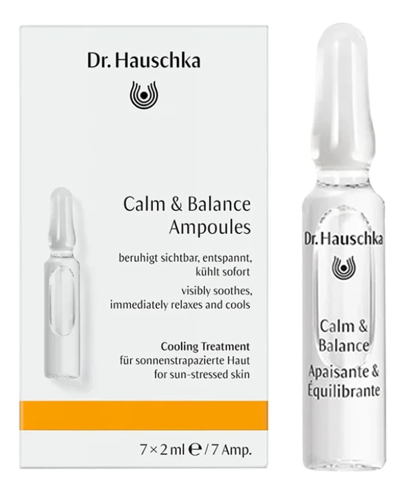 Dr. Hauschka Успокаивающие ампулы для чувствительной кожи Calm And Balance Ampoules Ампулы 7*