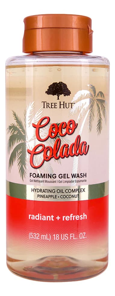 Tree Hut Гель для душа с ароматом кокоса и ананаса Foaming Gel Wash Coco Colada