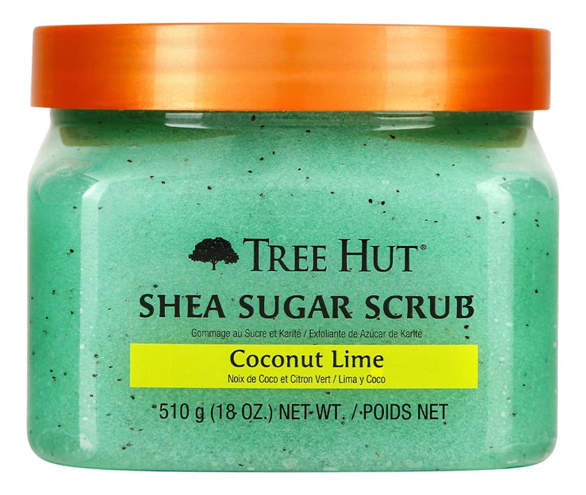 Tree Hut Сахарный скраб для тела с ароматом кокоса и лайма Shea Sugar Scrub Coconut Lime
