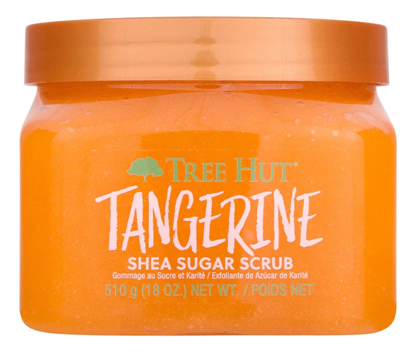 Tree Hut Сахарный скраб для тела с ароматом мандарина и грейпфрута Shea Sugar Scrub Tangerine