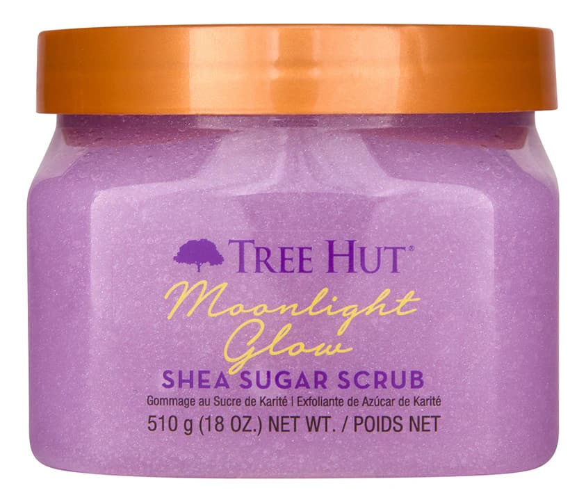 Tree Hut Сахарный скраб для тела с шиммером Расслабляющий аромат Shea Sugar Scrub Moonlight Glow