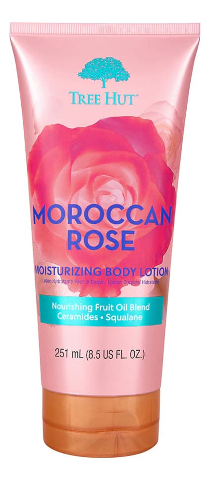 Tree Hut Увлажняющий лосьон для тела с ароматом марокканской розы Moisturizing Body Lotion Moroccan Rose