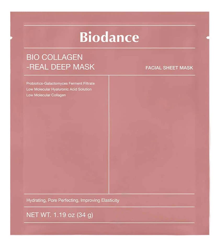 Biodance Глубокоувлажняющая гидрогелевая маска для лица с коллагеном Bio Collagen-Real Deep Mask Маска 1шт