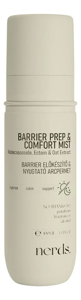 NERDS Увлажняющий успокаивающий мист для лица Barrier Prep & Comfort Mist